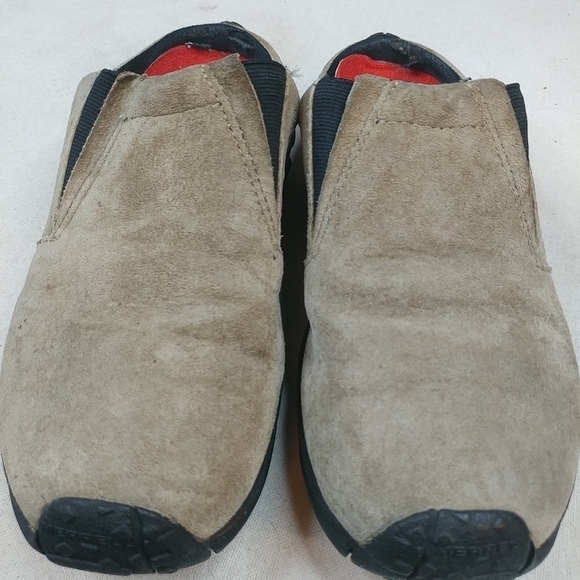 Women's Merrell Jungle Slide Clog Taupe Suede 5.5 - Picture 3 of 7